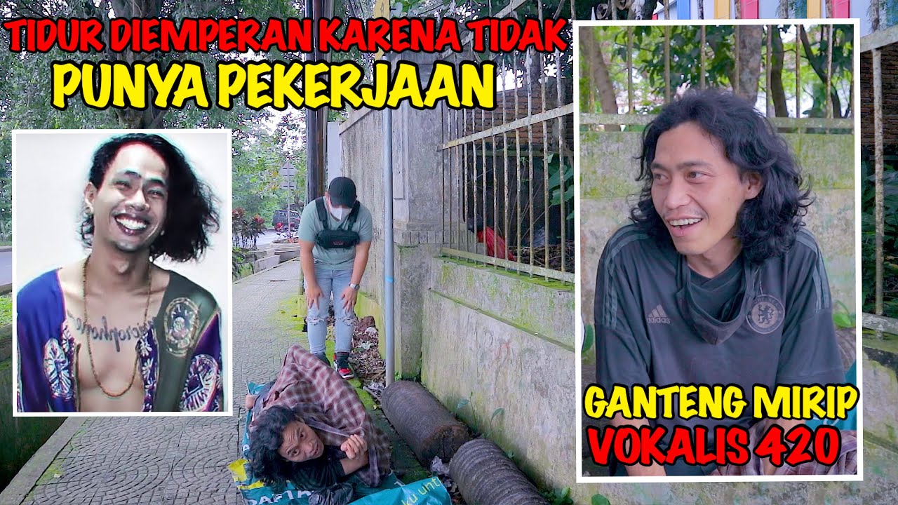 ORANG TERLANTAR TERPAKSA TIDUR DIPINGGIR JALAN AKIBAT IJAZAH HILANG DAN MENTOK CARI PEKERJAAN