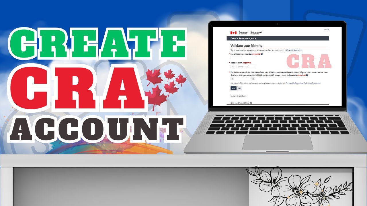 HOW TO REGISTER CRA ACCOUNT FOR THE FIRST TIME (Step by Step)