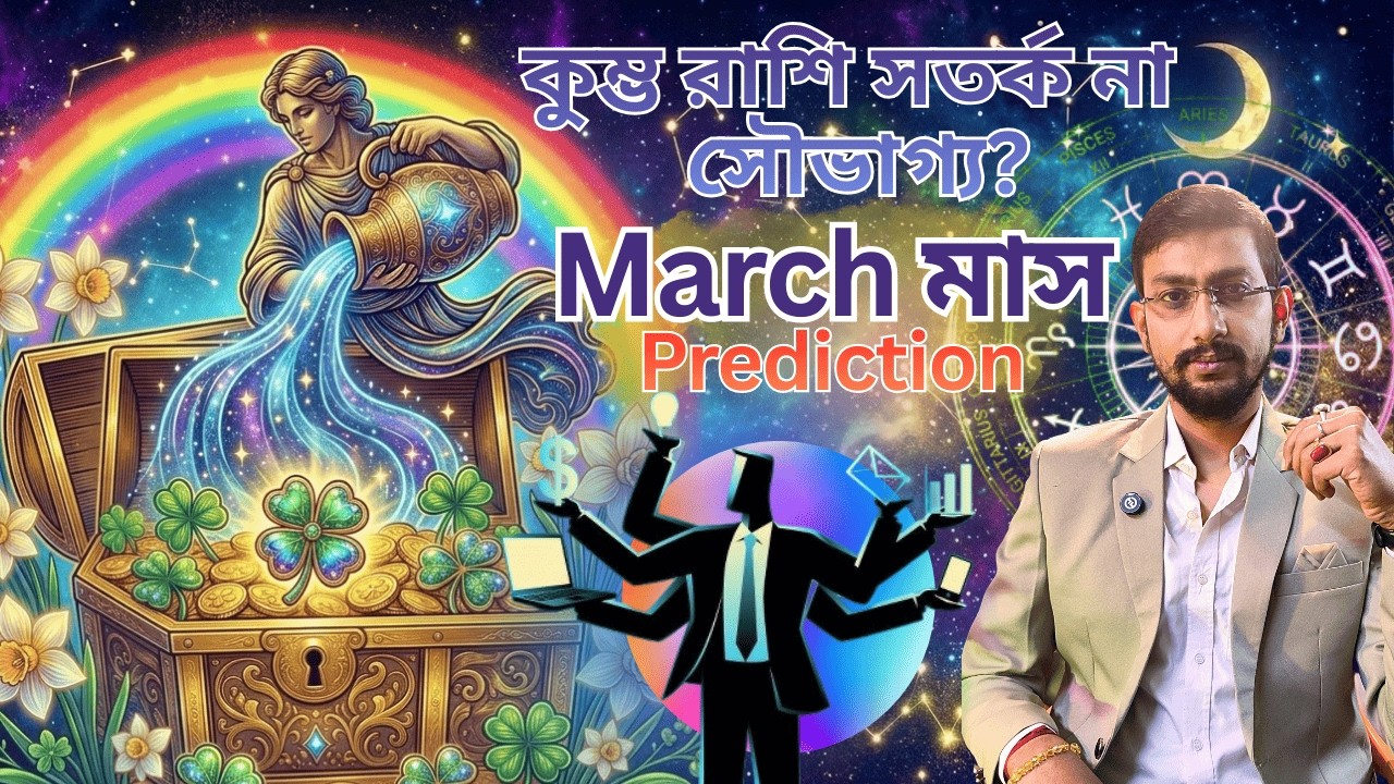 কুম্ভ রাশির মার্চ ২০২৬ কেমন যাবে? | Kumbho Rashi March 2026 Horoscope