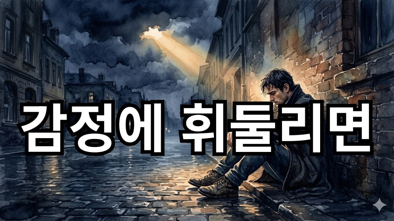 감정을 다룰 줄 아는 사람은 쉽게 무너지지 않는다