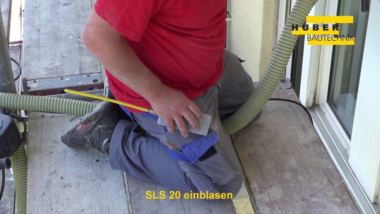 Kerndämmung mit SLS 20, Mehrfamilienhaus