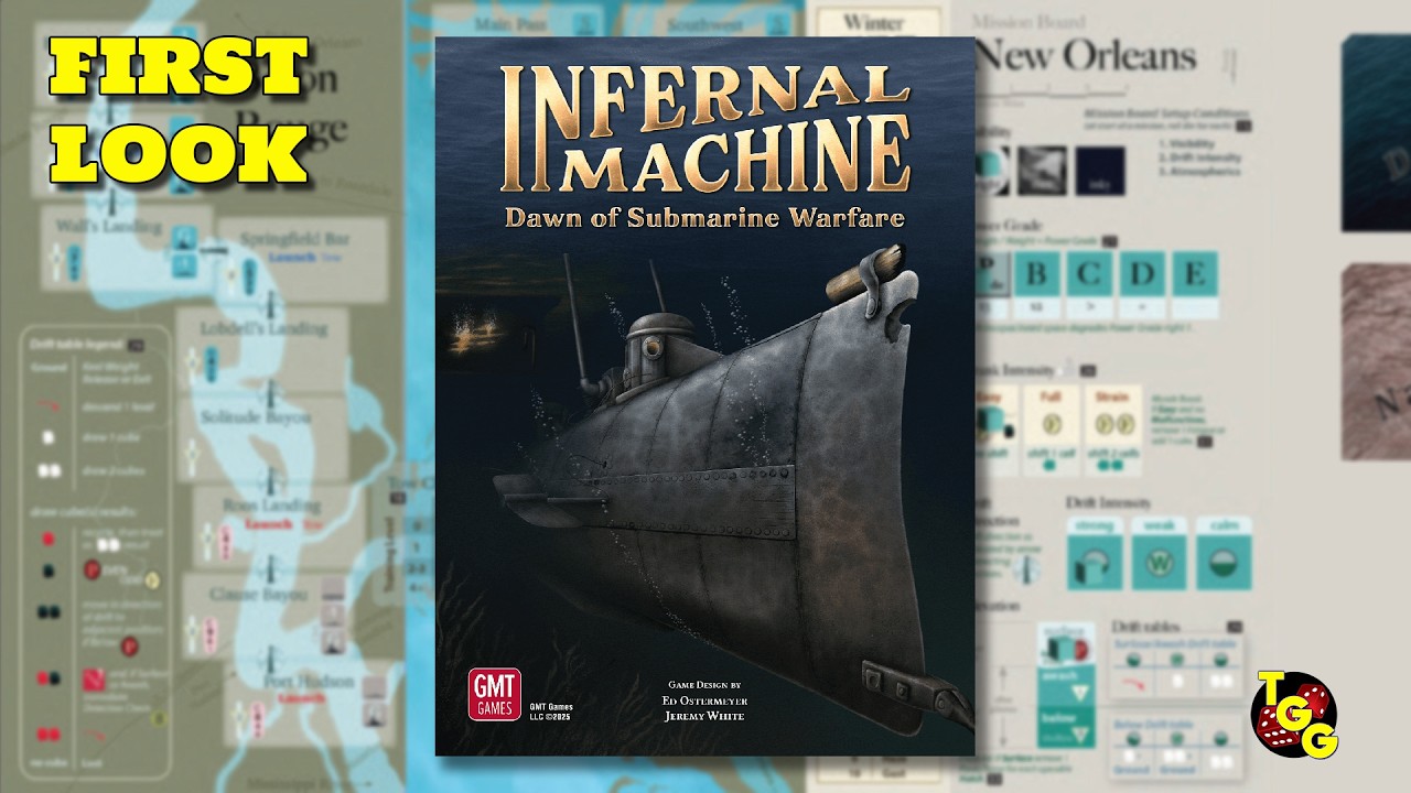 Infernal Machine: Dawn of Submarine Warfare Unboxing and First Look