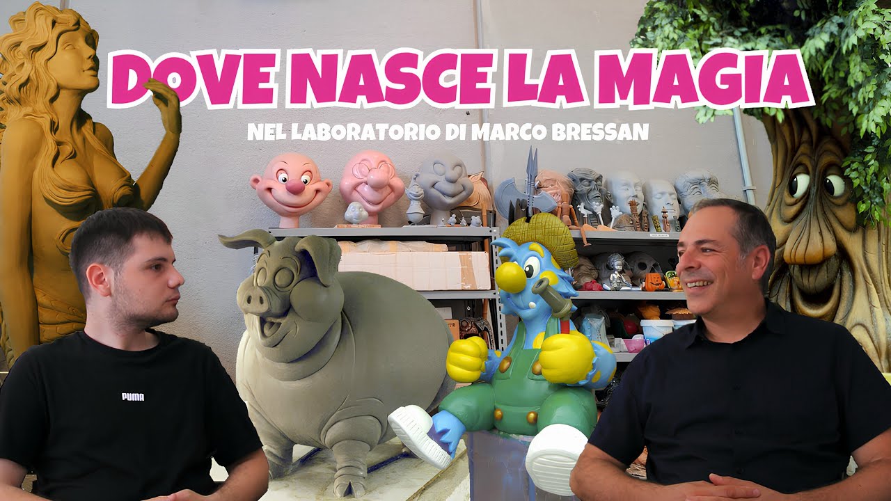 DOVE NASCE LA MAGIA: nel LABORATORIO di SCENOGRAFIA di MARCO BRESSAN