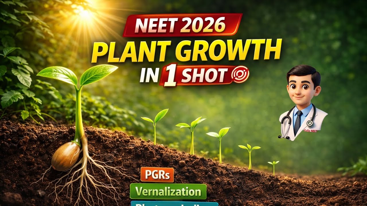Plant Growth and Development | Complete Chapter | PGRs, Photoperiodism, Vernalization |NEET Biology