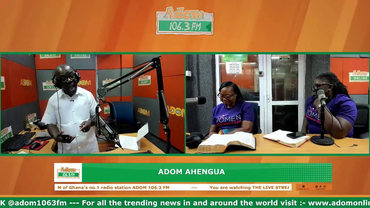 Adom Ahengua with Bishop Yaw Owusu-Ansah on Adom 106.3 FM (19-02-26)