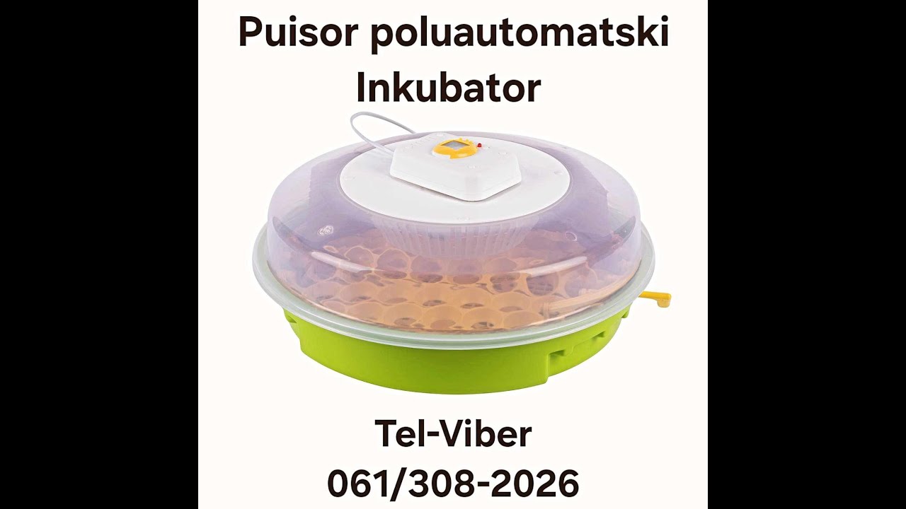 Puisor Poluautomatski Inkubator 51 jaje