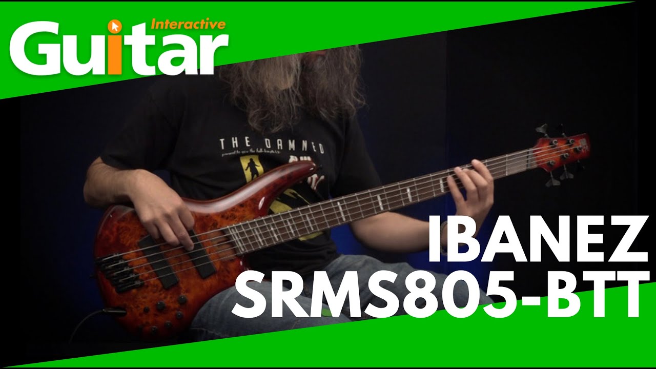 Ibanez SRMS805-BTT Bass | Review