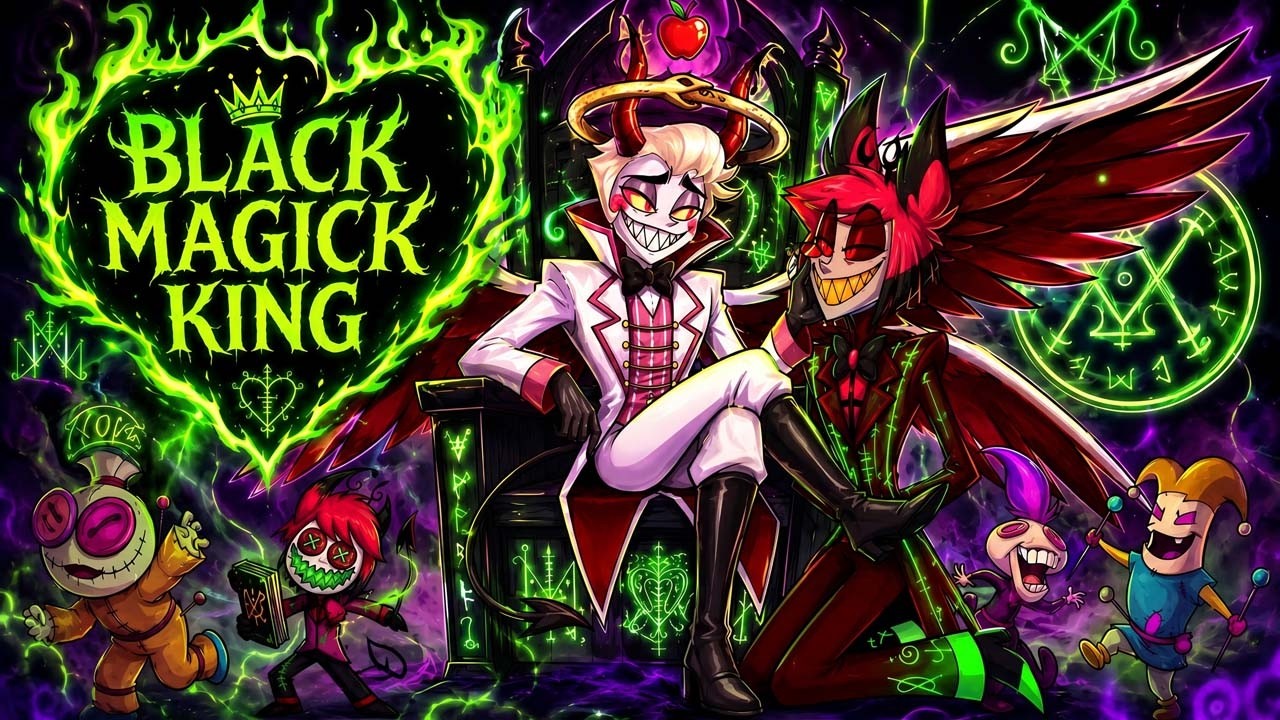Black Magick King — An Alastor POV Song | Hazbin Hotel Fan Song