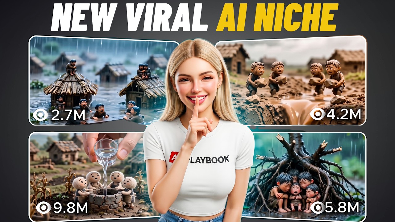 Один промпт = бесконечное количество вирусных миниатюрных AI-видео