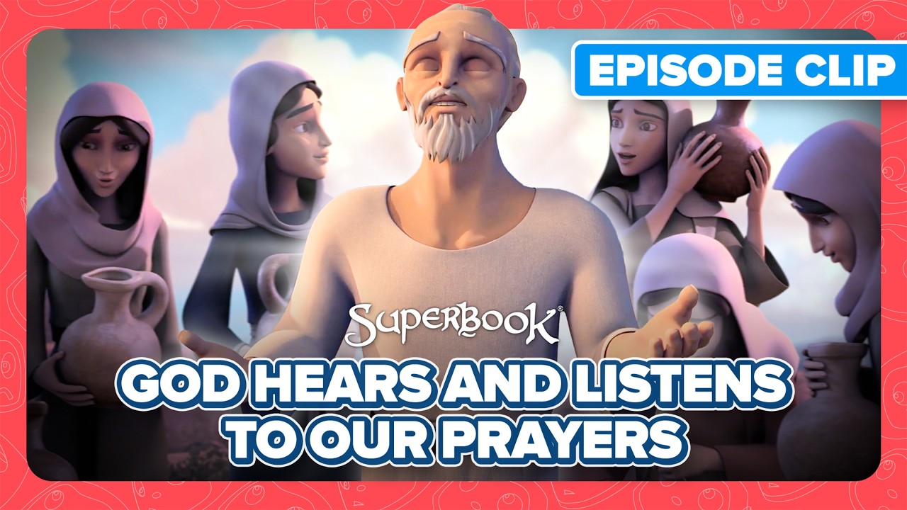 Eliezer Asks God for Help | Superbook - Isaac and Rebekah English Clip