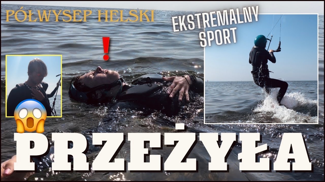 𝐍𝐈𝐄𝐁𝐄𝐙𝐏𝐈𝐄𝐂𝐙𝐄Ń𝐒𝐓𝐖𝐎 - zrób zrywkę, pierwsze starty na desce. Kitesurfing w Polsce🏝️