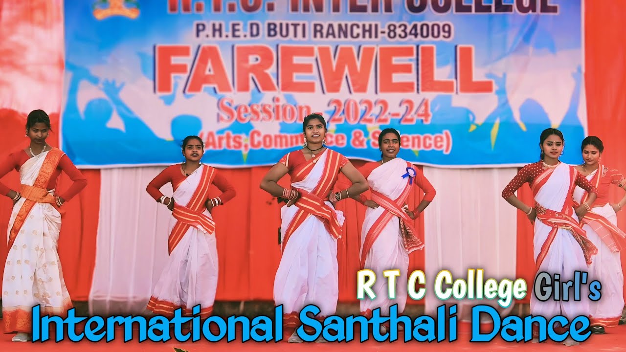 Oka Chala Lagi || International Santhali Dance || RTC College Girls Dance Performance