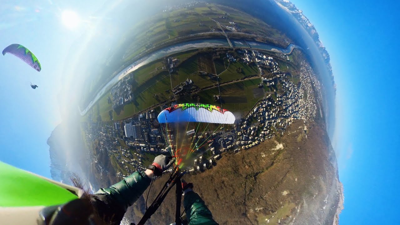 One Run in Vaduz - U-Turn Joker NX 14 | Acro Paragliding