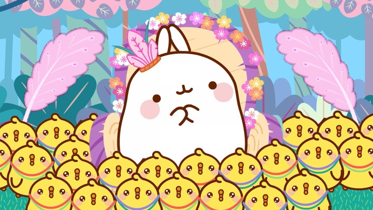 Molang - Full Episode - King Molang 🌸 Toons Mania - Princess World