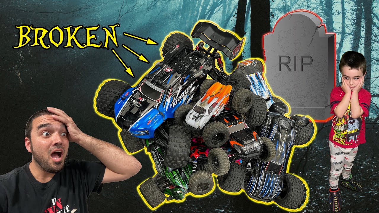 RC CARS-THEY&rsquo;RE ALL BROKEN!! Well, here&rsquo;s what happened!