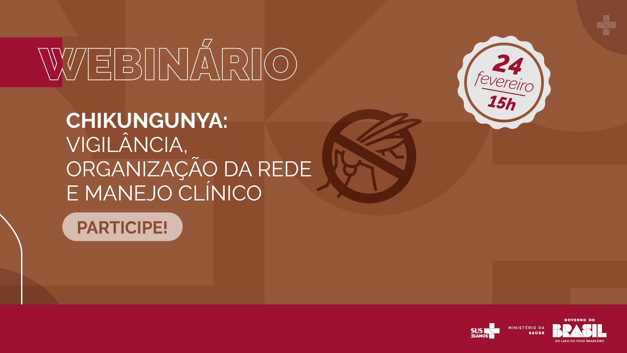 CHIKUNGUNYA: VIGILÂNCIA, ORGANIZAÇÃO DA REDE E MANEJO CLÍNICO