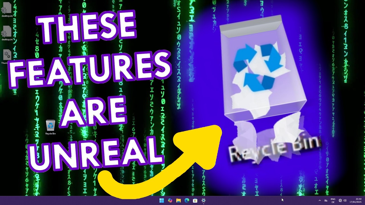 Self-Made Easter Eggs 🥚 in Windows 11