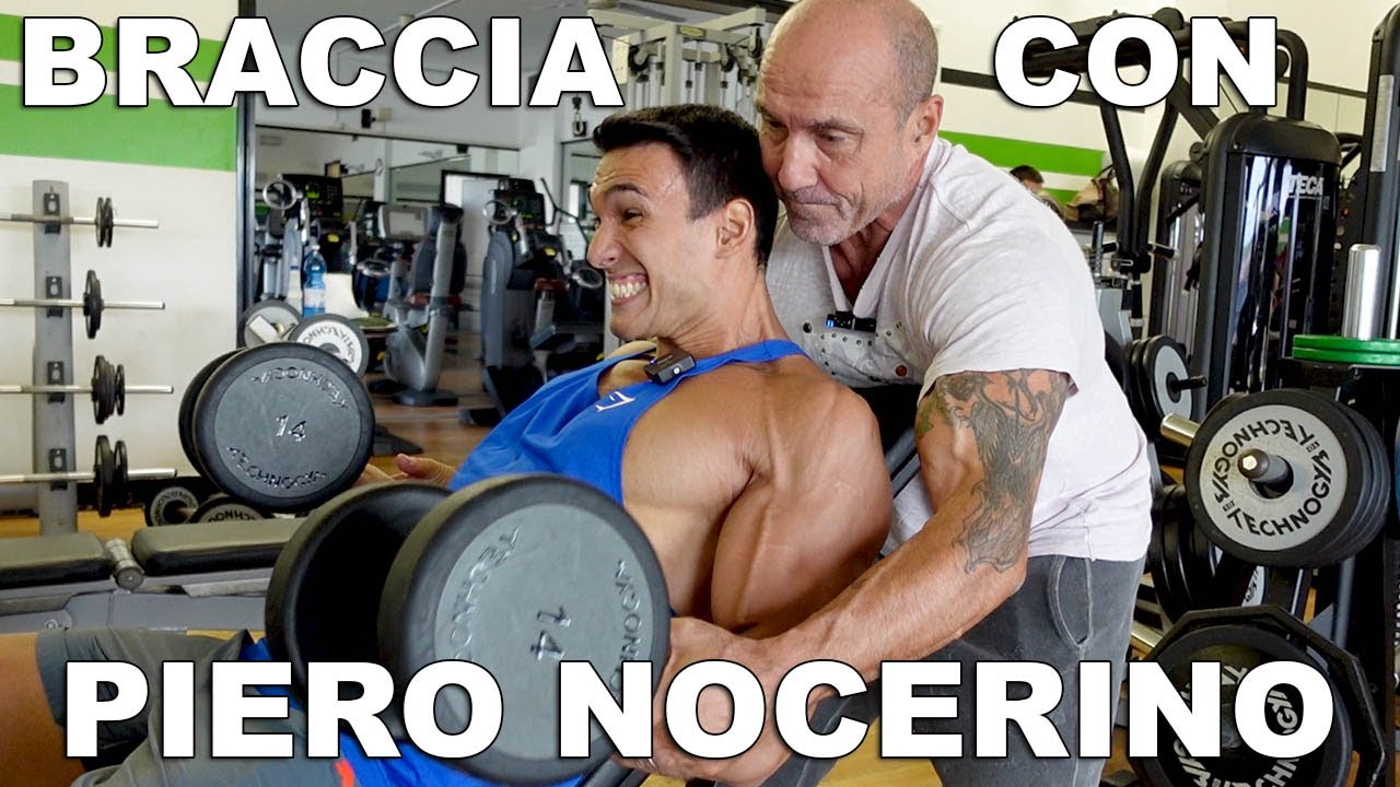 ALLENAMENTO BRACCIA OLD SCHOOL CON PIERO NOCERINO! NE SONO USCITO DISTRUTTO...