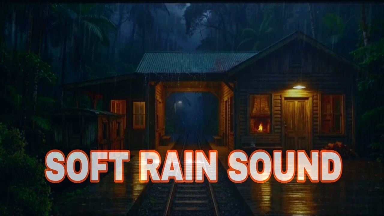 VIRAL 2026! Cozy Cabin Rainstorm at Night 🌧️ Ultimate Deep Sleep Ambience