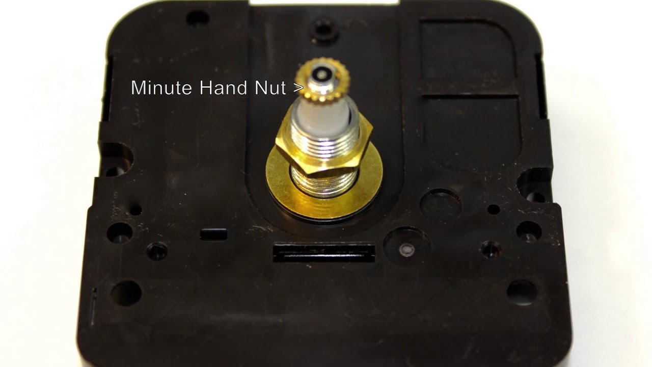 How to Install Hour and Minute Clock Hands