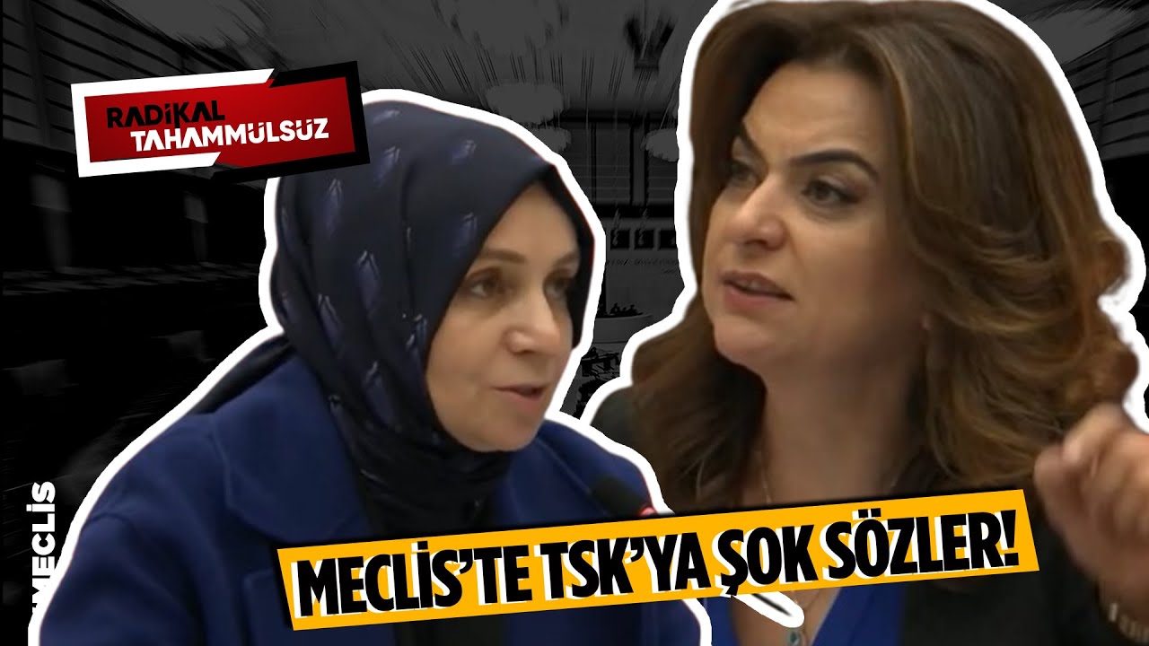 TBMM'de SERT SÖZLER! TSK'yı hedef aldı, Meclis ayağa kalktı | ARŞİV