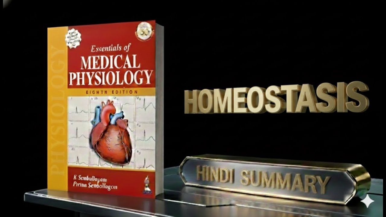 Chapter-4 || Homeostasis || feedback Mechanism || Physiology in Hindi 