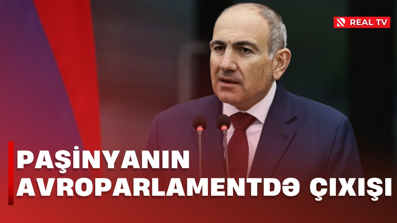 Paşinyanın Avroparlamentdə çıxışı