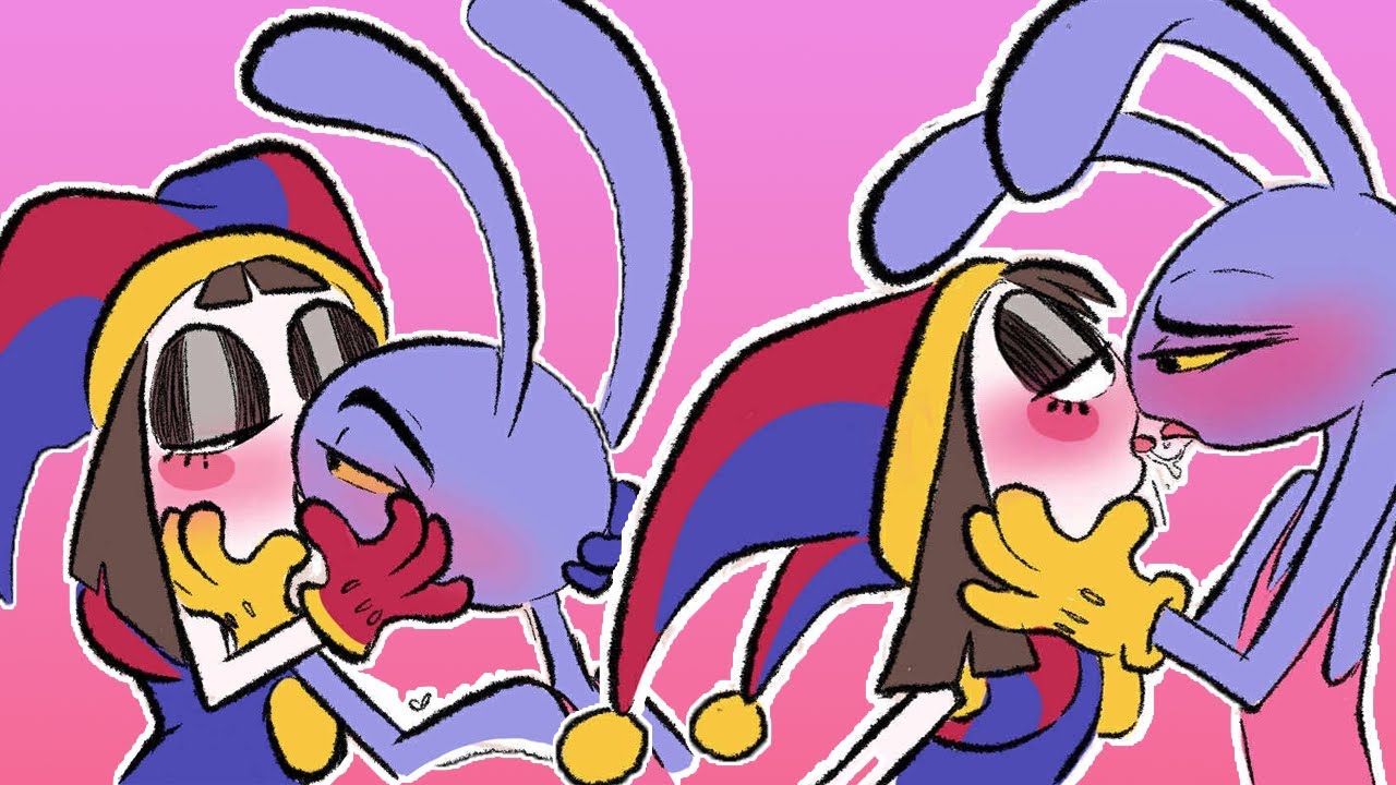 Jax x Pomni Blushing Moments of Affection | The Amazing Digital Circus Comic | TADC