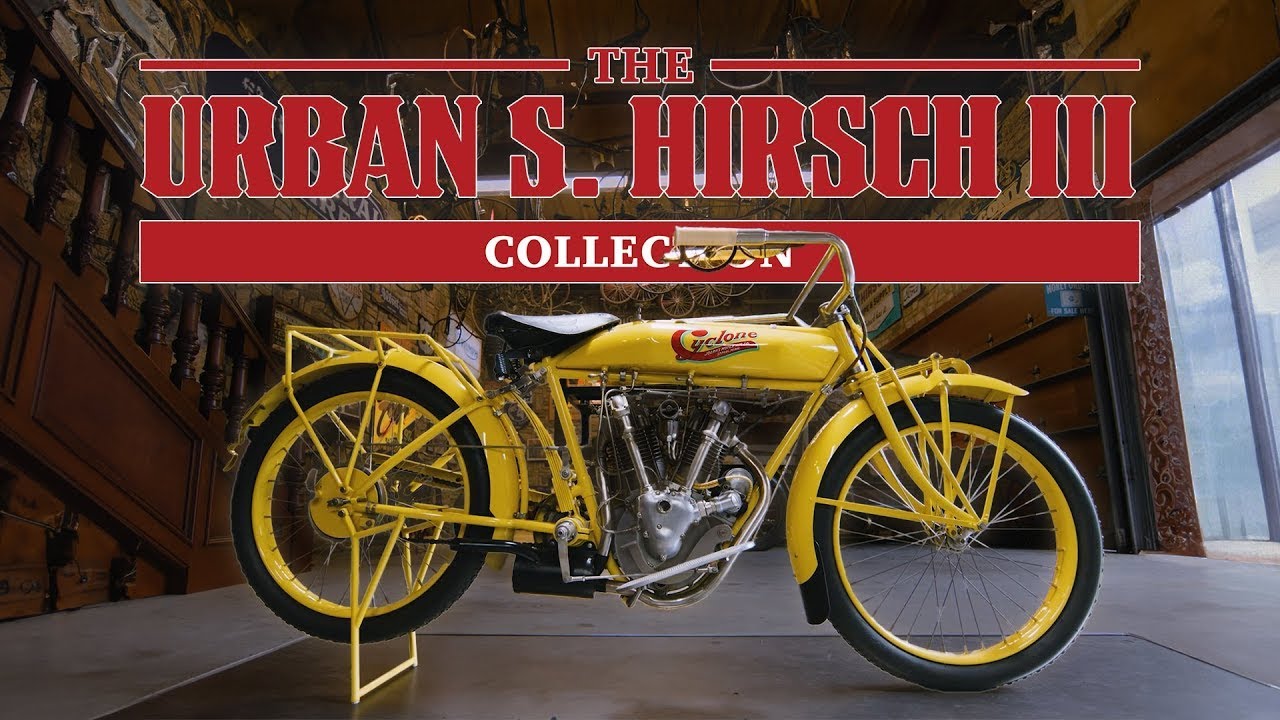 Rare Vintage Motorcycles: Inside Urban S. Hirsch III's Collection