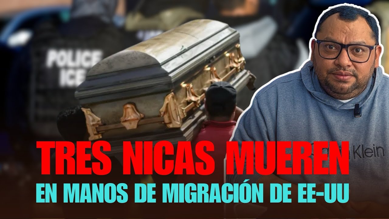 🚨 Tres nicaragüenses mueren en manos de Migración de Estados Unidos