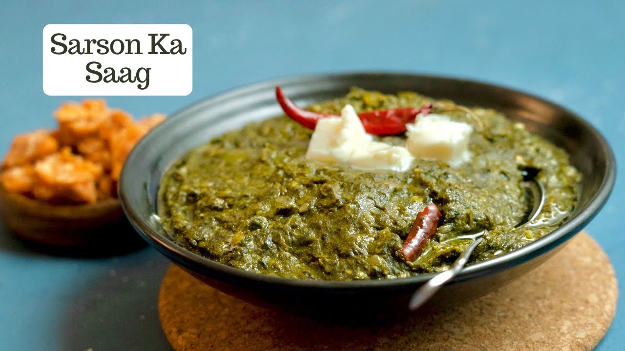 Sarson Ka Saag Recipe | Punjabi Style Sarson Ka Saag Banane ka Tarika | सरसों का साग | Winter Recipe