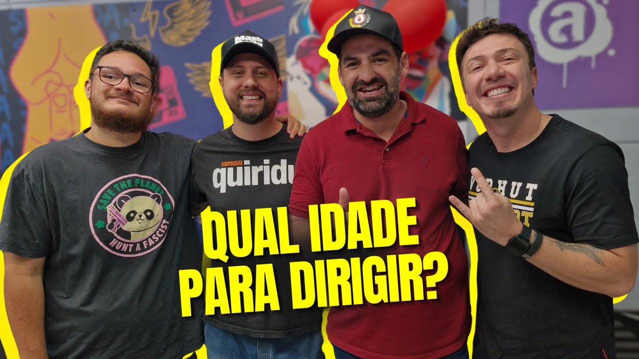 Idade para tirar carteira de motorista \\ PROGRAMA MASH BAITA ep.795