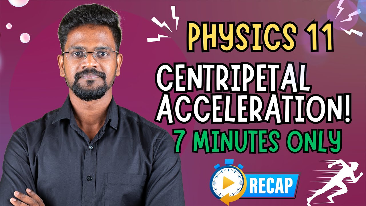 Centripetal Acceleration|Concepts🔥|Tamil|Physics 11|Muruga MP#tamil#murugamp #physics12 #cbse