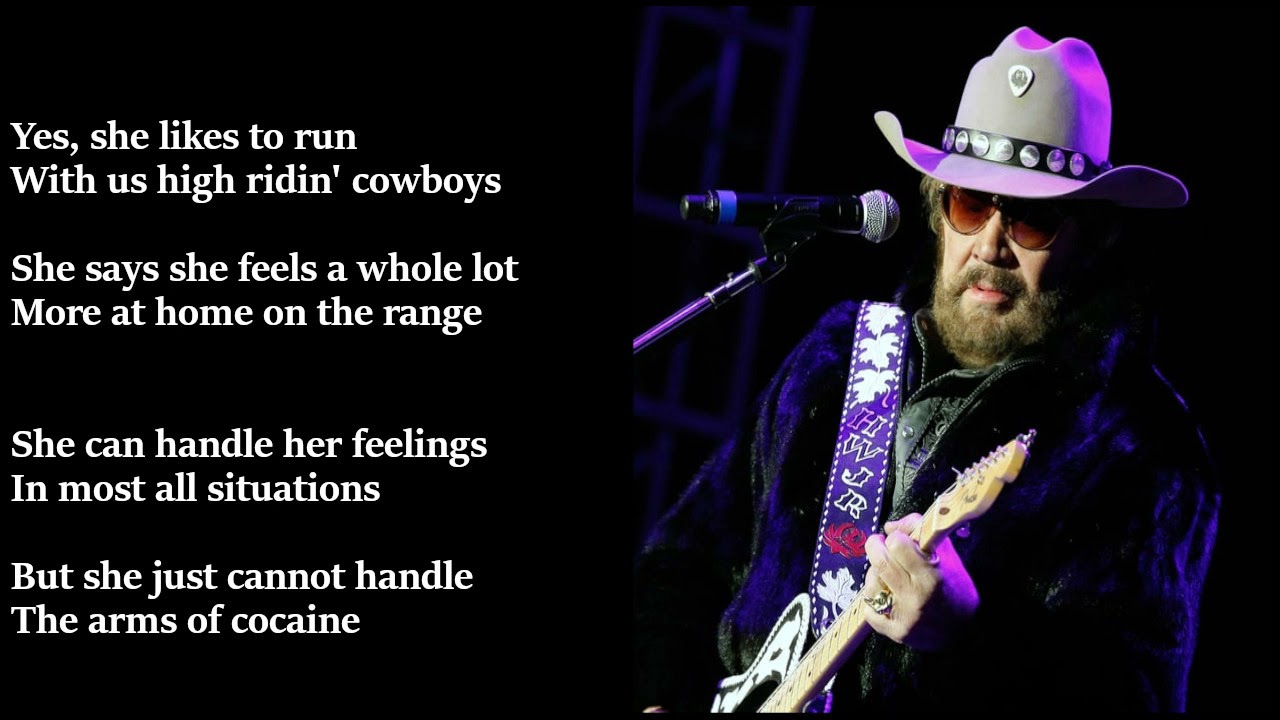 Hank Williams Jr. - In The Arms Of Cocaine LYRICS