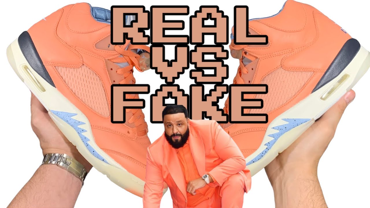 Jordan 5 «Crimson Bliss» Мы лучшие: настоящее против подделки #nike #djkhaled #jordan