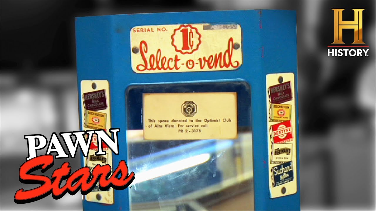 Old Candy Machine Makes Chumlee Hungry (Season 3) | Pawn Stars