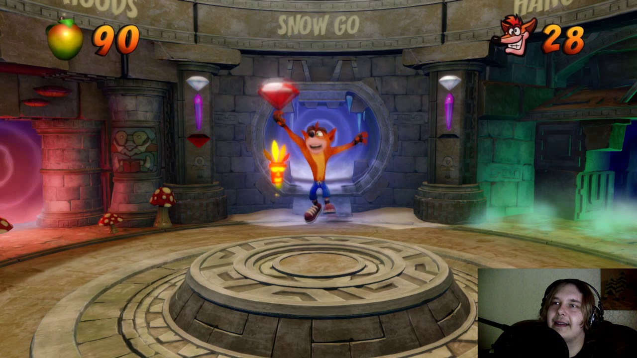 Pelataan Crash Bandicoot 2 osa 4: Punainen timantti berberistä
