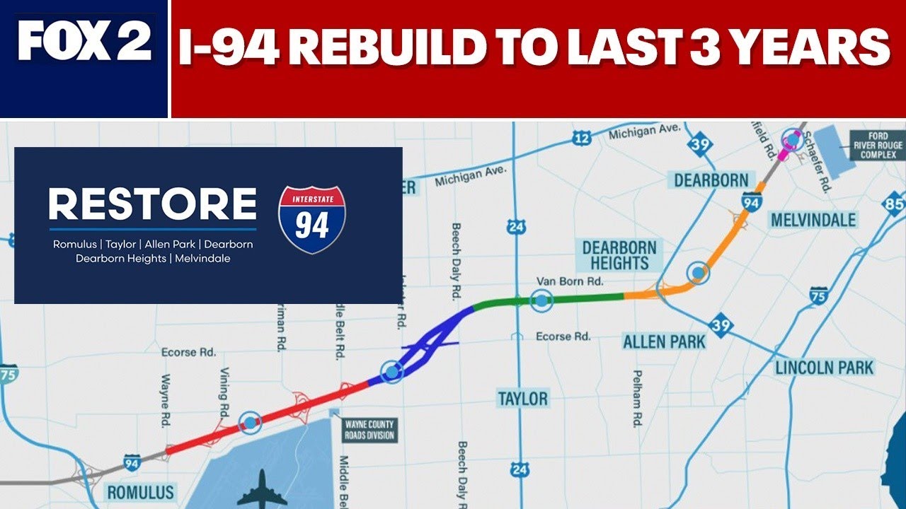 Restore 94 project focuses on 13 miles of highway the next 3 years