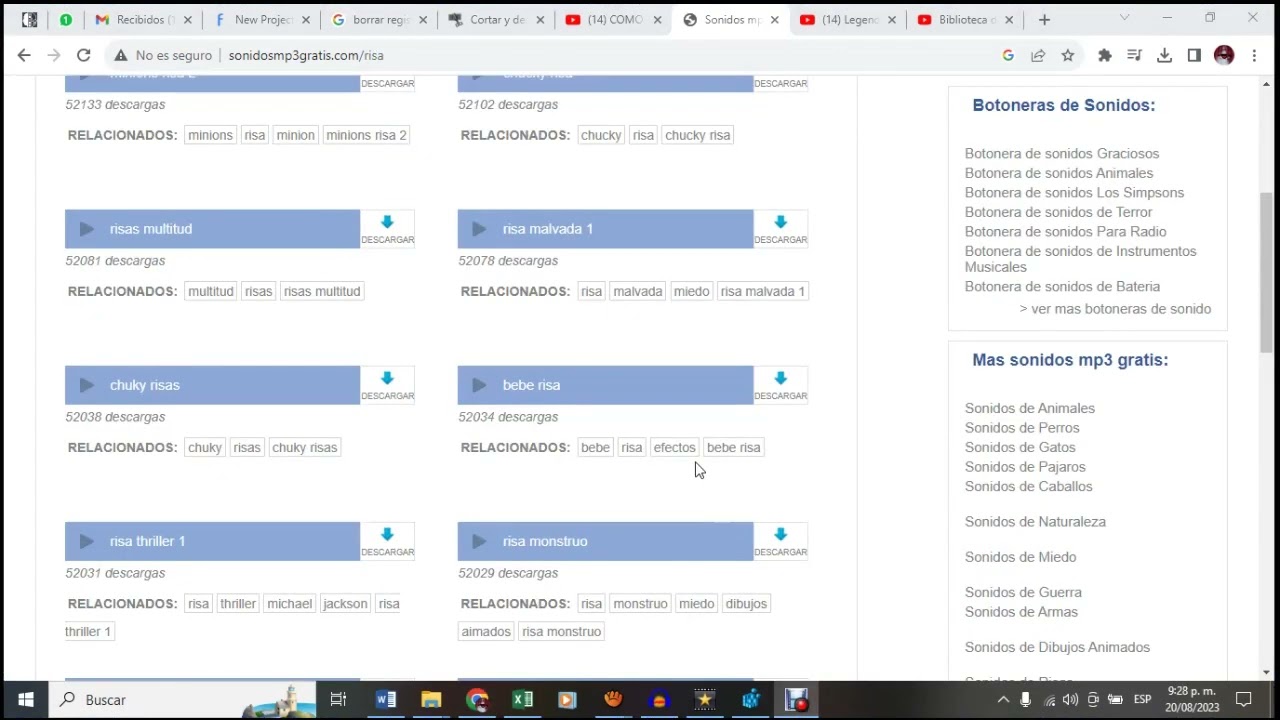 Poner efectos de sonido - Audacity tutorial muy f&aacute;cil