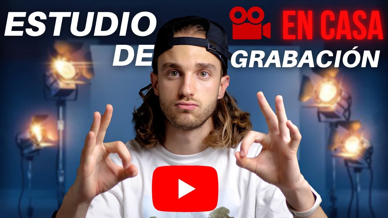 🎥 Cómo HACER un ESTUDIO DE GRABACIÓN DE VÍDEOS en CASA 🏠 | YOUTUBE 2022
