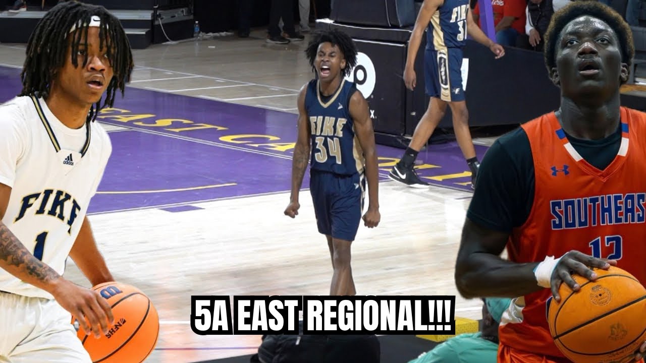 FIKE VS SE ALAMANCE!!! 5A EAST REGIONAL CHAMPIONSHIP!!!