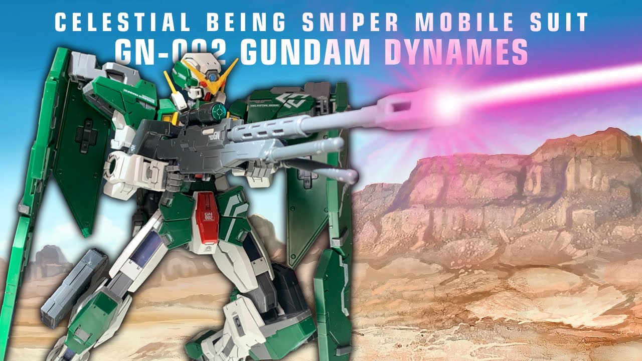 The greatest sniper has arrived! MG 1/100 Gundam Dynames Review | ガンダムデュナメス