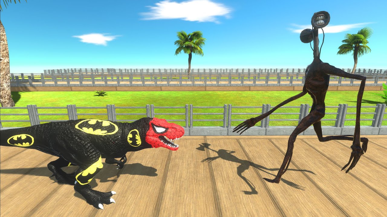 SIREN HEAD OASIS DEATH RUN - Animal Revolt Battle Simulator
