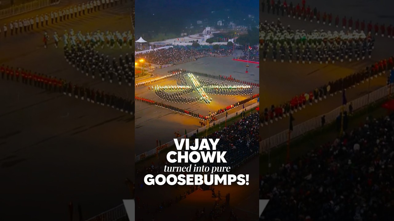 VIJAY CHOWK = PURE GOOSEBUMPS! | Beating Retreat 2026 | Vande Mataram @150