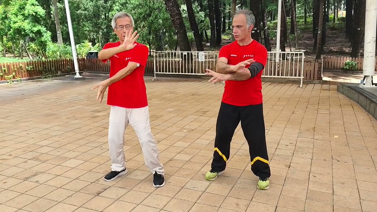 Details 7° Two Man Set Weng Chun Form