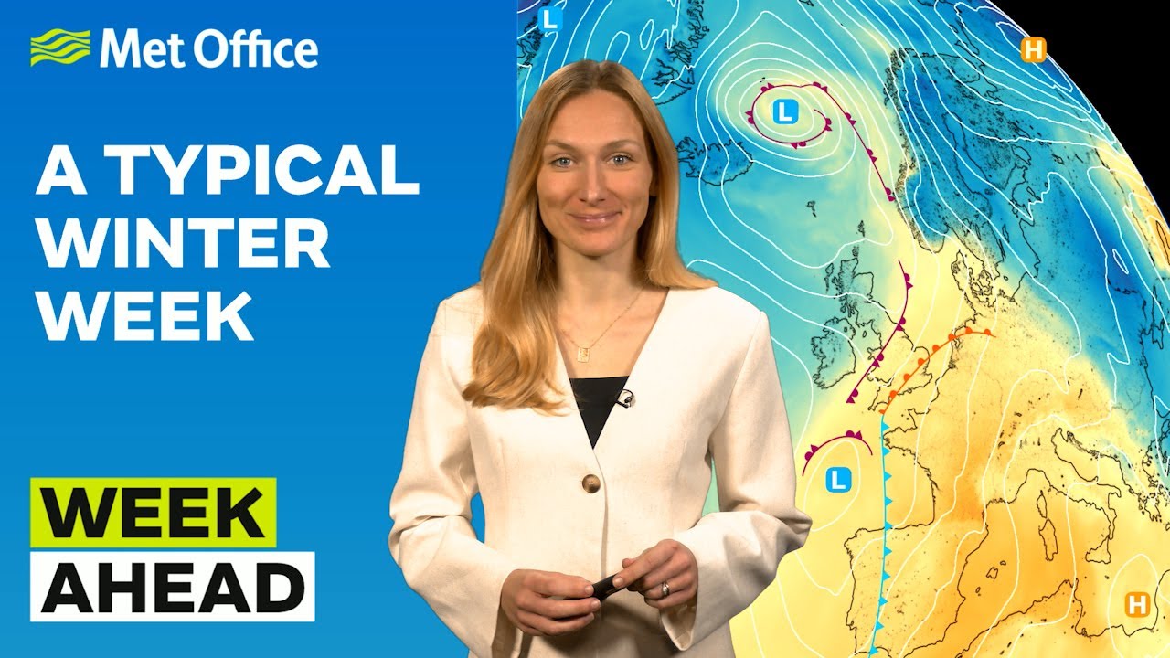 Week Ahead 12/01/2026 – Milder week - Met Office weather forecast UK