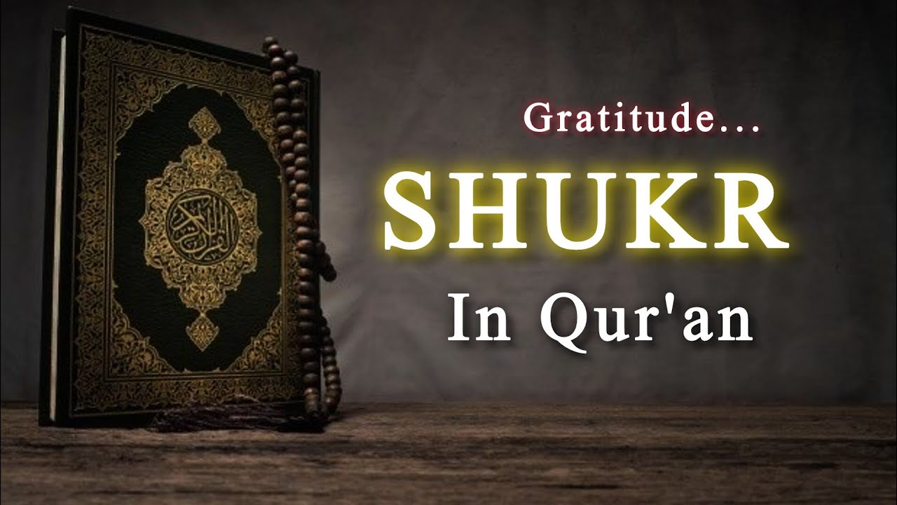Shukr In The Quran | Gratitude In The Words Of Allah | 