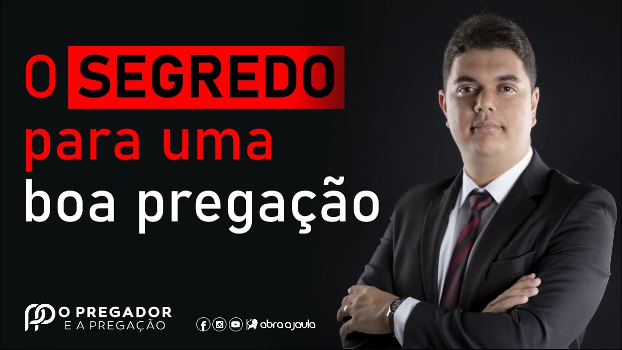 3 Passos Simples Para Uma Boa Pregação | Murilo Alencar | O Pregador e a Pregação.