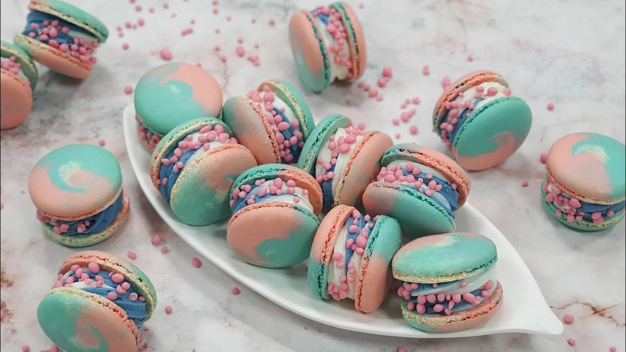 Shooting star macarons 슈팅스타 마카롱 만들기ㅣSUGAR BEAN