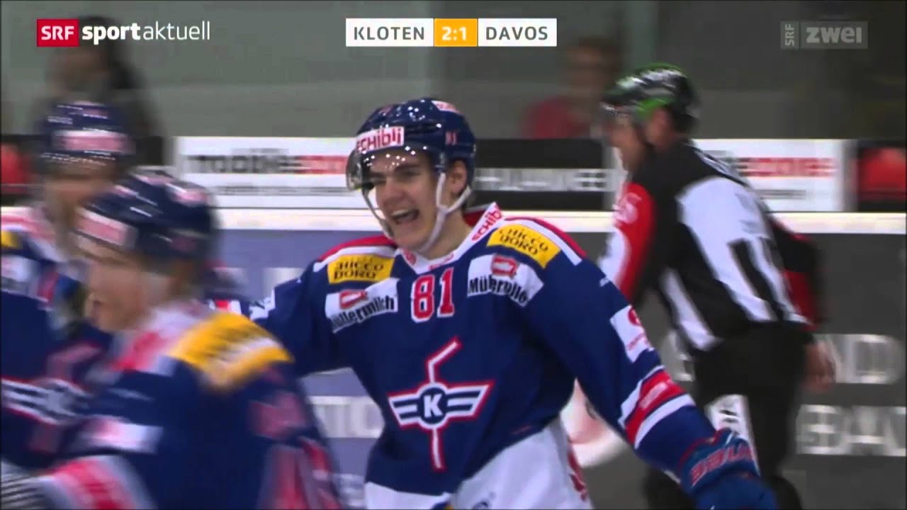 Kloten Flyers vs. HC Davos (3:4 OT) - 08.01.2016